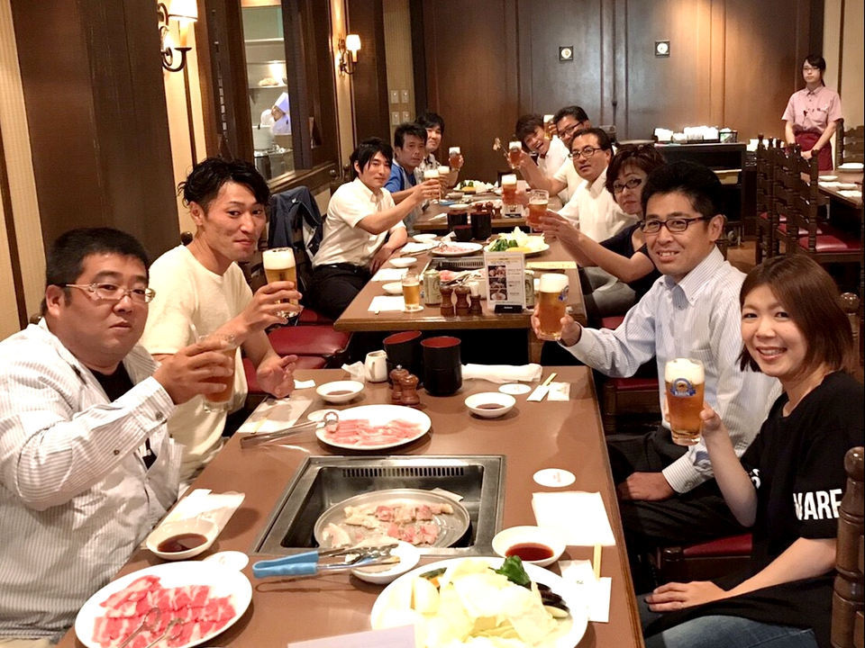 納涼会！！キリンビアファームにて乾杯♪